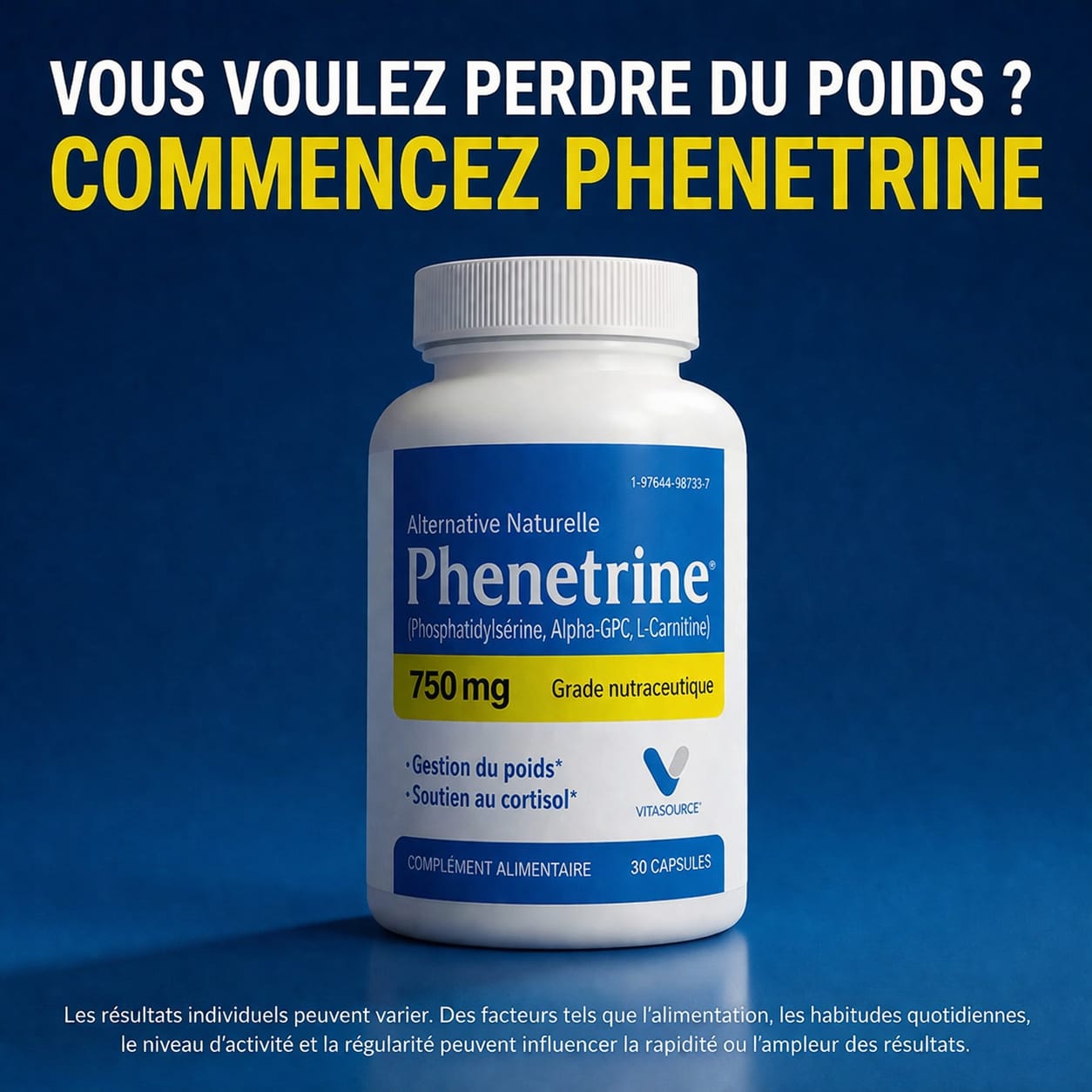 Phénétrine Gestion du poids Contrôle du poids à triple action